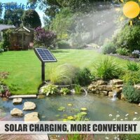 Máy bơm oxy năng lượng mặt trời FOUNDTWO, Pin Lithium 2600mAh Máy tạo oxy bể cá 3W, Thiết bị oxy Hiệu quả cao Tiếng ồn thấp Máy bơm oxy bể cá bền trong vườn