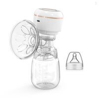 Máy bơm sữa điện tích hợp Máy bơm sữa rảnh tay để cho con bú 4 chế độ 12 mức hút Độ ồn thấp Pin tích hợp Màn hình LED chống chảy ngược với bình sữa 180ml
