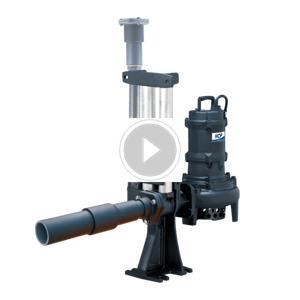 Máy bơm sục khí chìm gang đúc 3 pha HCP 50JPP43.7 5HP