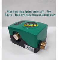 Máy bơm tăng áp cho máy giặt, bình nóng lạnh, máy lọc nước siêu mini 24V Winde IB-24 (70W) 24v - (có video test máy)