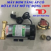 Máy Bơm Tăng Áp Có Rờ Le Tắt Mở Tự Đông 100W Điện Lạnh Thuận Dung