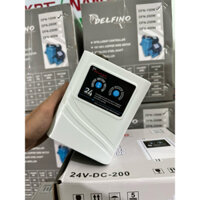 máy bơm tăng áp điện tử mini 24v 3 chế độ 200w siêu êm Delfino ITALY BH 12 tháng