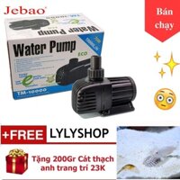 Máy bơm tăng áp JEBAO TM -10000 75W 10.000 l/h + Tặng 200gr cát thạch anh vật lọc , trang trí bể cá