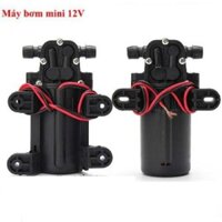 MÁY BƠM TĂNG ÁP LỰC NƯỚC MINI 12V, ĐÓNG NGẮT TỰ ĐỘNG KHI SỬ DỤNG