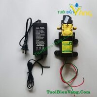 Máy bơm tăng áp mini 12v kèm nguồn
