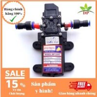 Máy bơm tăng áp mini 12V-Máy bơm phun sương-bơm tăng áp bình phun điện kèm phụ kiện