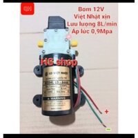 Máy bơm tăng áp mini 12v, Máy bơm phun sương 12v , dùng cho  bình xịt  th.uốc cây nông nghiệp