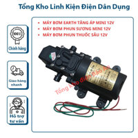Máy bơm tăng áp mini 12v - Máy bơm phun sương 12v- Máy bơm phun thuốc sâu 12v