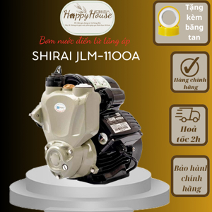 Máy bơm tăng áp Shirai JLm 1100A - 1.1kW