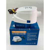 Máy bơm thả chìm 12V tự động cho ghe tàu thuyền ( tự bơm khi có nước tự ngắt khi hết nước)