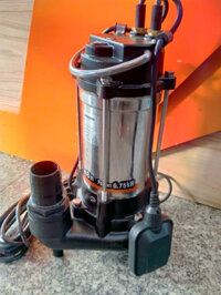 Máy Bơm Thả Chìm Techrumi 1HP Có Phao Tự Động