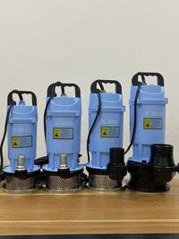 Máy bơm tõm 370W, Máy bơm chìm 750W, Máy bơm tầng hầm 1100W, Máy bơm giếng 1500W