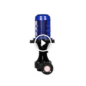 Máy bơm trục đứng bơm ngoài bồn QHD-40SK-25EF