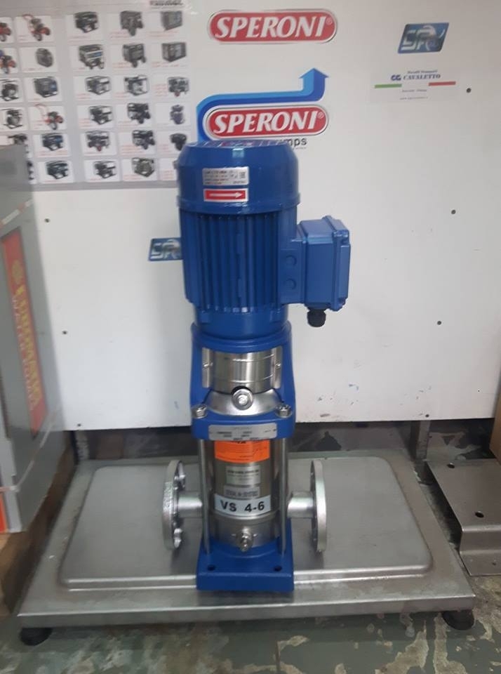 Máy bơm trục đứng Speroni VSm 2-7 - 1HP