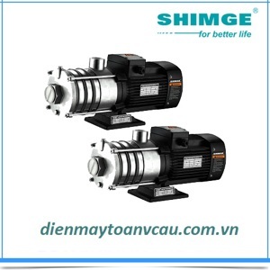 Máy bơm trục ngang đa tầng cánh Shimge BWJ 4-6 1.1 KW -220V