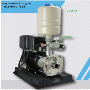 Máy bơm tự động tăng áp biến tần đầu inox APP VFD-34 1HP