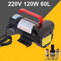 Máy bơm xăng dầu nhớt 220V 120W 60L