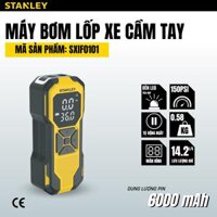 Máy bơm xe đa năng mini Stanley SXIF0101 tích hợp đèn pin, sạc dự phòng