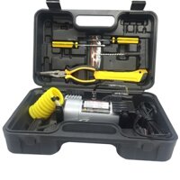 Máy bơm xe hơi mini 12V Bơm lốp ô tô xe máy nhỏ gọn