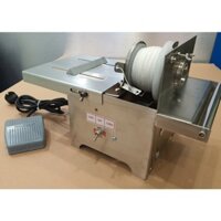 Máy buộc chỉ điện tự động, buộc chỉ xúc xích, buộc chỉ lạp xưởng, bàn inox