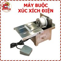 Máy buộc chỉ xúc xích, buộc lạp xưởng bằng điện, bằng tay chất liệu Inox đúc 304 bảo hành 12 tháng
