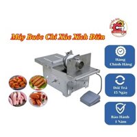 Máy buộc chỉ xúc xích chạy điện chất liệu inox hoàn toàn, động cơ dây đồng 100% BH 12 Tháng– Chất liệu: inox