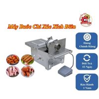 Máy buộc chỉ xúc xích chạy điện chất liệu inox hoàn toàn, động cơ dây đồng 100% BH 12 Tháng