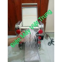 Máy cá bột,cắt sợi bánh tráng phơi sương,hú tiếu,bánh canh trục inox chạy điện size 20-550w bảo hành 12 tháng