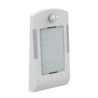 máy cảm biến chuyển động bằng ánh sáng với 48 đèn LED, chạy bằng năng lượng mặt trời, không tốn điện-Màu trắng-Size Không có cực hỗ trợ