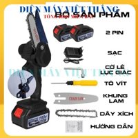Máy cầm tay cưa gỗ mini lưỡi cưa lọng vòng Hitachi 199V Pin 10 cell, Lõi đồng 100%