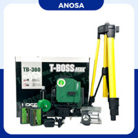 Máy cân bằng laser 12 tia chính hãng T-boss TB-360, máy laze T-boss 12 tia 360 có điều khiển