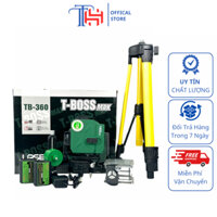 Máy cân bằng laser 12 tia chính hãng T-boss TB-360, máy laze T-boss 12 tia 360 có điều khiển