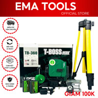 Máy cân bằng laser 12 tia chính hãng T-boss TB-360, máy laze T-boss 12 tia 360 có điều khiển