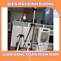 Máy Cân Bằng Laser 3 Tia Xanh Hitachi Sử Dụng Tia Laser Siêu Sáng Bắn Cos Chính Xác + Chân Máy 1m2 (BD)