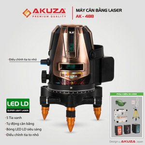 Máy cân bằng laser Akuza-488