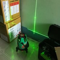 Máy cân bằng Laser Level 5 tia xanh kèm chân tia