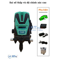 Máy Cân Bằng Laser Prado, Máy Bắn Tia Laser Đèn Siêu Sáng 5 tia sai số thấp độ chính xác cao kèm 1 pin