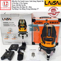 Máy cân bằng laser Siêu sáng 5 tia xanh Laisai LSG686SPD/Máy Cân Mực Laser/Máy Bắn cốt 5 tia