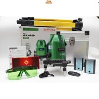 Máy cân bằng laze  -AKUZA AK - 686D-tia siêu sáng - xoay máy 360 có REMOD  điều kiển từ xa . Shop Trung máy móc