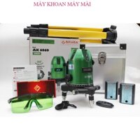 Máy cân bằng laze  -AKUZA AK - 686D-tia siêu sáng - xoay máy 360 có REMOD  điều kiển từ xa Máy khoan máy mài