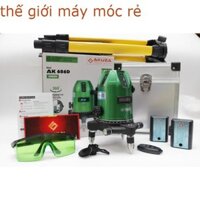 Máy cân bằng laze  -AKUZA AK - 686D-tia siêu sáng - xoay máy 360 có REMOD  điều kiển từ xa Thế giới máy móc rẻ