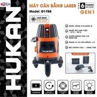 Máy cân bằng laze, bắn cos 5 tia xanh HUKAN T88 - 2PIN 2CELL -  dùng cho công trình THIẾT BỊ GIÁ TỐT