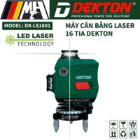Máy Cân Bằng Lazer Dekton DK-LS1601 - 16 Tia Xanh - 2 Pin - Bóng Led Siêu Sáng - Bắn Cốt