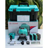 Máy cân bằng tia laser TOYAMA 3D (12 tia xanh - Remote) - Chính Hãng 100%