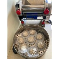 Máy cán bột bánh bao, cắt sợi mỳ-cán bột làm đế pizza hoạc cán bột làm mì tươi cho gia đình FKM200 (Hàng có sẵn)