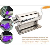 MÁY CÁN BỘT BÁNH BAO SIÊU MỎNG ,CÁN BỘT MỲ, ĐẤT SÉT SIÊU MỎNG 5 CẤP ĐỘ