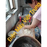Máy cán bột bánh canh,bánh tráng phơi sương -trục cán inox cao cấp