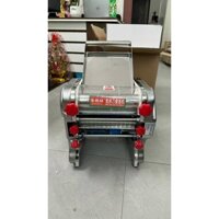 Máy cán bột chạy điện làm vỏ bánh bao, màn thầu, vỏ hoành thánh INOX 304 20cm