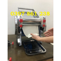 Máy cán bột làm bánh, máy cán bột làm bánh bao, máy làm đế pizza, máy cán bột làm vỏ bánh gối, nhanh tiện lợi, năng suất