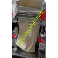 Máy cán bột làm bánh tiêu,bánh gối,há cảo,vỏ bánh bao,đế pizza lô cán inox cao cấp chạy điện